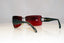 BVLGARI Mens Vintage Designer Sunglasses Grey Square 619 10377E 17175