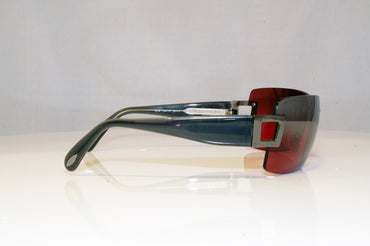 BVLGARI Mens Vintage Designer Sunglasses Grey Square 619 10377E 17175