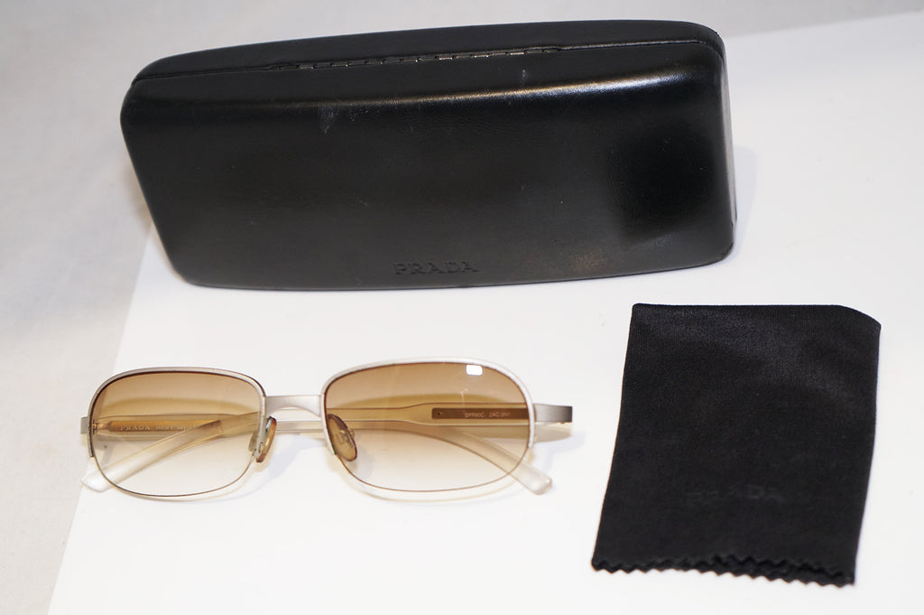 PRADA 1990 Vintage Mens Designer Sunglasses Rectangle SPR 60C 2AC-3N1 13874