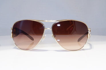 BVLGARI Womens Diamante Designer Sunglasses Brown Pilot 6012-B 278/13 20290
