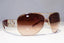 BVLGARI Womens Diamante Designer Sunglasses Brown Pilot 6012-B 278/13 20290