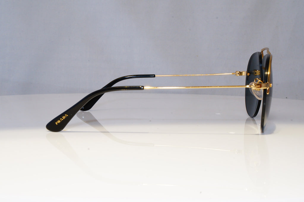 PRADA Mens Womens Unisex Designer Sunglasses Gold GATSBY SPR 58D 5AK-1A1 21440