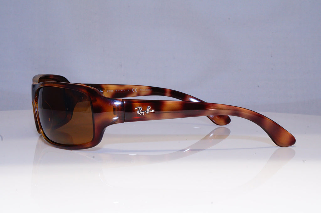 RAY-BAN Mens Womens Polarized Designer Sunglasses Brown Wrap RB 4075 64257 19120