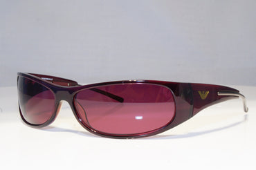 EMPORIO ARMANI Mens Womens Vintage Designer Sunglasses Burgundy EA 9076 20294