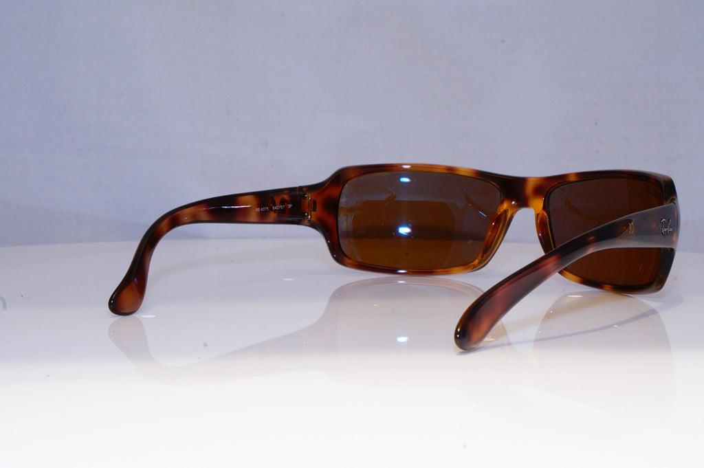 RAY-BAN Mens Womens Polarized Designer Sunglasses Brown Wrap RB 4075 64257 19120