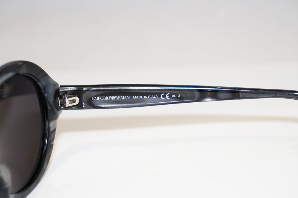 EMPORIO ARMANI Womens Designer Sunglasses Grey Oval EA 9722 SVEBB 11344