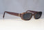 VERSUS Mens Womens Vintage Designer Sunglasses Brown Rectangle E99 545 21446