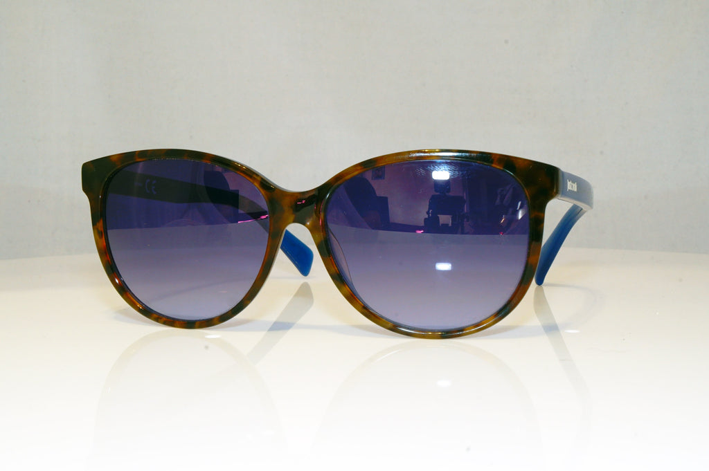 JUST CAVALLI Womens Designer Sunglasses Blue Butterfly JC213 5SW 17176