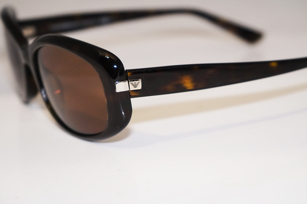 EMPORIO ARMANI Womens Designer Sunglasses Brown Rectangle EA 9721 0868U 11325