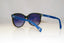 JUST CAVALLI Womens Designer Sunglasses Blue Butterfly JC213 5SW 17176