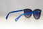 JUST CAVALLI Womens Designer Sunglasses Blue Butterfly JC213 5SW 17176