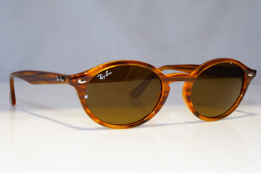 RAY-BAN Mens Womens Designer Sunglasses Brown Oval RB 4135 820/73 21455