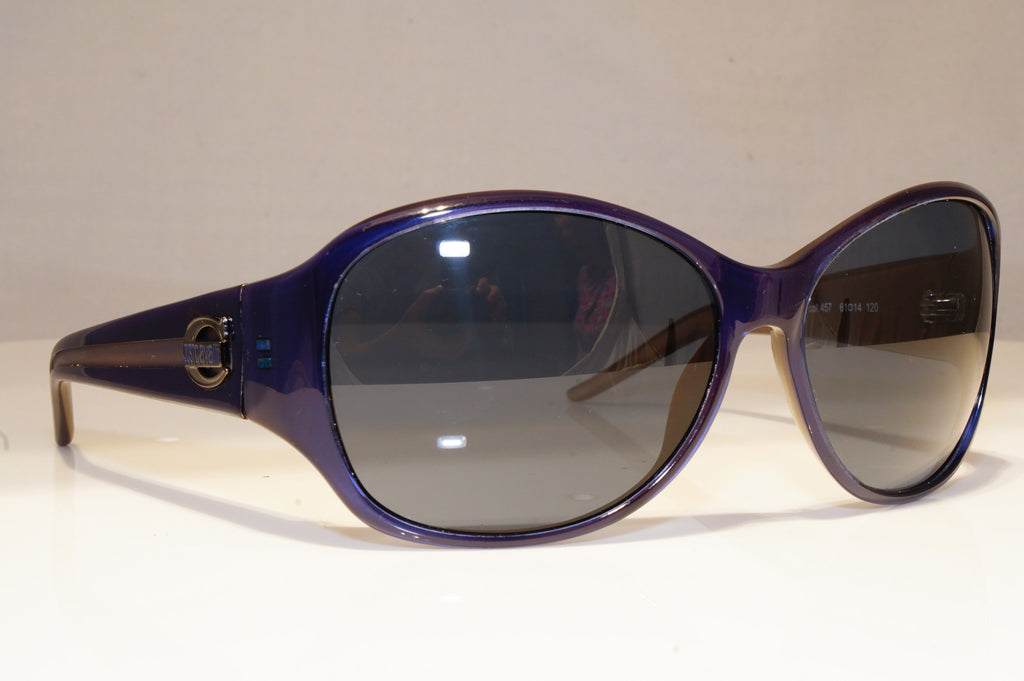 JUST CAVALLI Womens Designer Sunglasses Blue Butterfly JC 074 457 20312