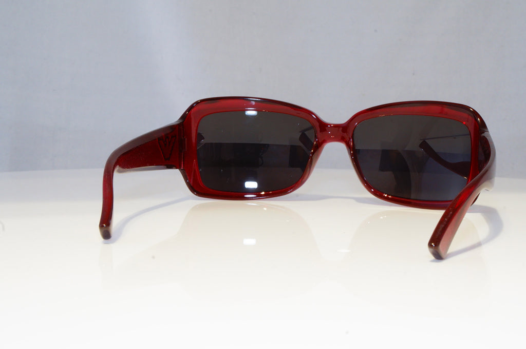 EMPORIO ARMANI Womens Designer Sunglasses Burgundy Rectangle EA 9455 BC1ML 15711