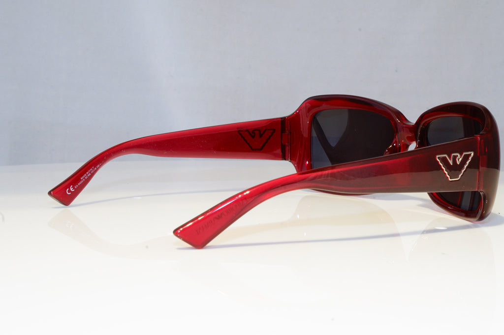 EMPORIO ARMANI Womens Designer Sunglasses Burgundy Rectangle EA 9455 BC1ML 15711