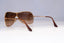 RAY-BAN Mens Designer Sunglasses Gold Shield RB 3211 001/13 20293