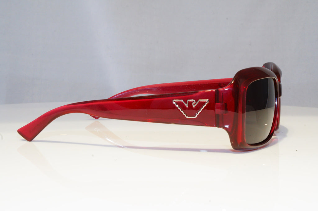 EMPORIO ARMANI Womens Designer Sunglasses Burgundy Rectangle EA 9455 BC1ML 15711