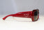 EMPORIO ARMANI Womens Designer Sunglasses Burgundy Rectangle EA 9455 BC1ML 15711