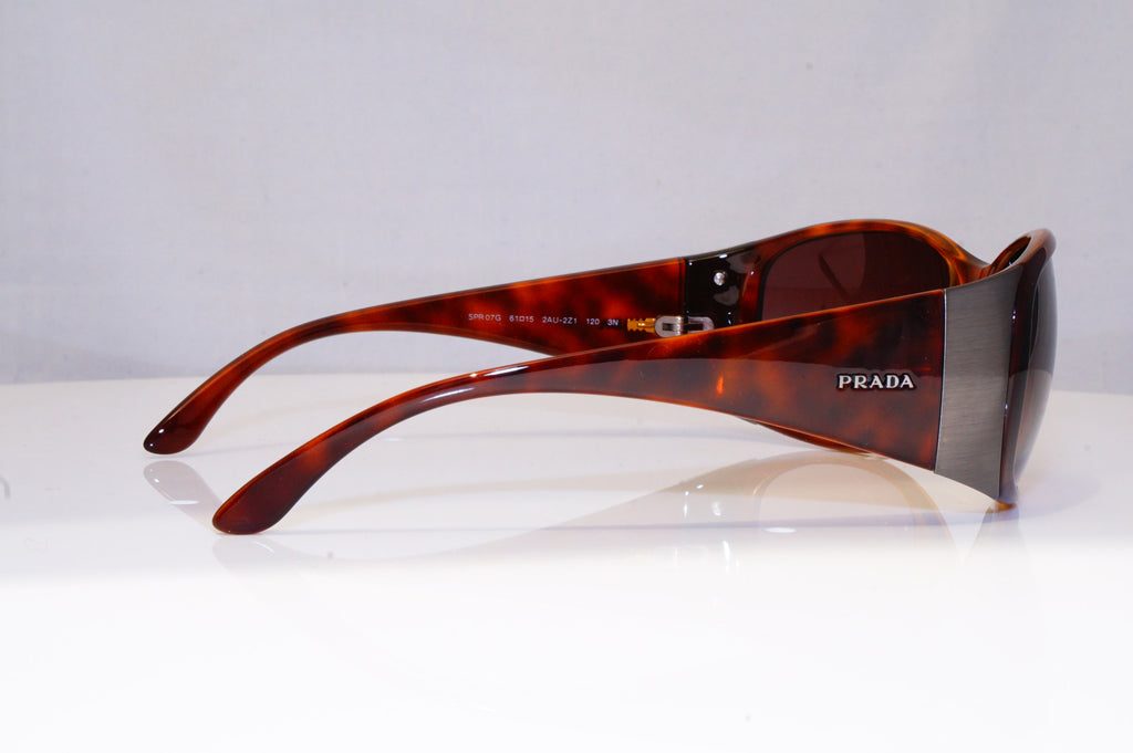 PRADA Womens Boxed Designer Sunglasses Brown Butterfly SPR 07G 2AU-2Z1 17040