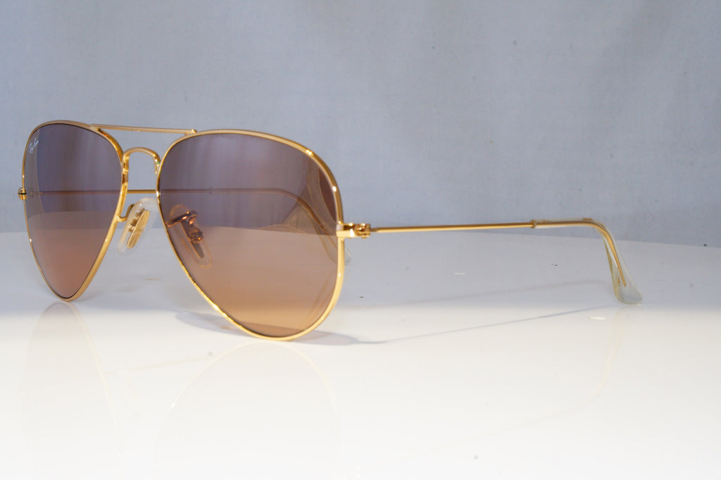 RAY-BAN Mens Womens Boxed Sunglasses Gold Pilot AVIATOR RB 3025 001/3E 21468