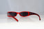 VERSUS Womens Designer Sunglasses Red Rectangle IMMACULATE 8073 751 10797