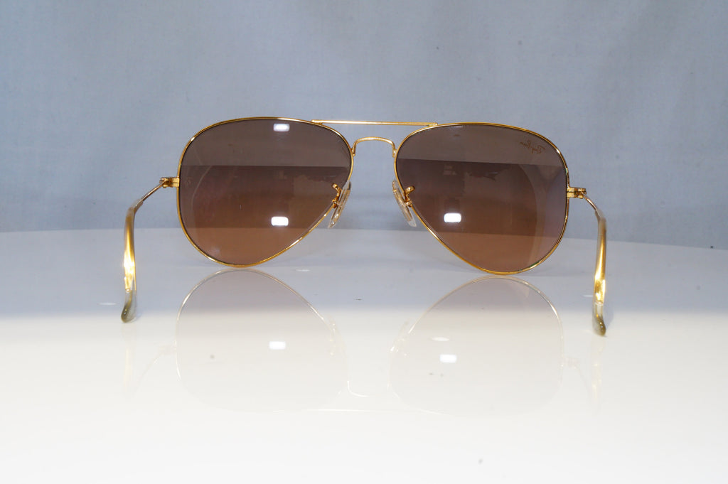 RAY-BAN Mens Womens Boxed Sunglasses Gold Pilot AVIATOR RB 3025 001/3E 21468