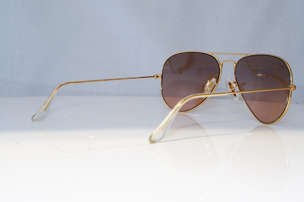 RAY-BAN Mens Womens Boxed Sunglasses Gold Pilot AVIATOR RB 3025 001/3E 21468