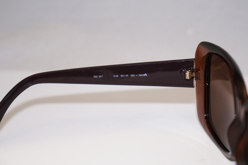GUCCI Womens Designer Sunglasses Brown Butterfly GG 3572 I9J6 13641