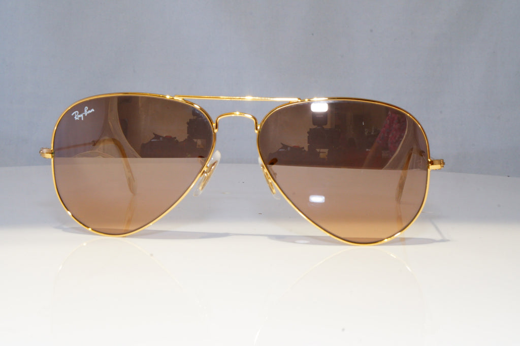 RAY-BAN Mens Womens Boxed Sunglasses Gold Pilot AVIATOR RB 3025 001/3E 21468