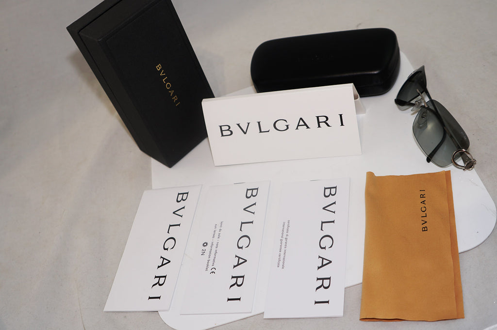 BVLGARI Vintage Boxed Womens Designer Sunglasses Frameless 641 118 11 13434