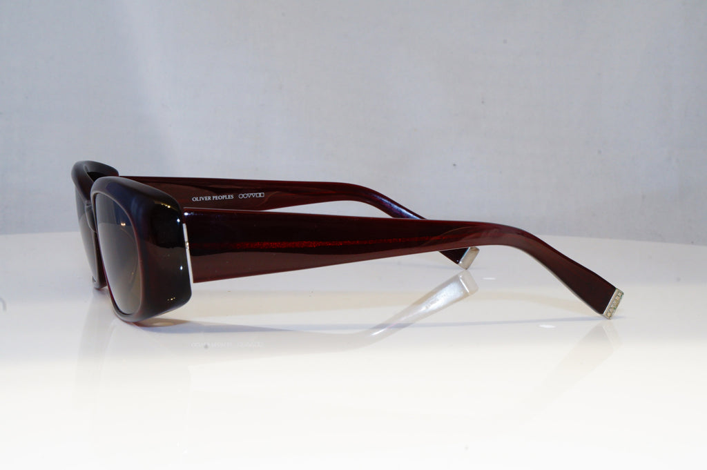 OLIVER PEOPLES Womens Designer Sunglasses Burgundy Rectangle Phoebe SI 15760