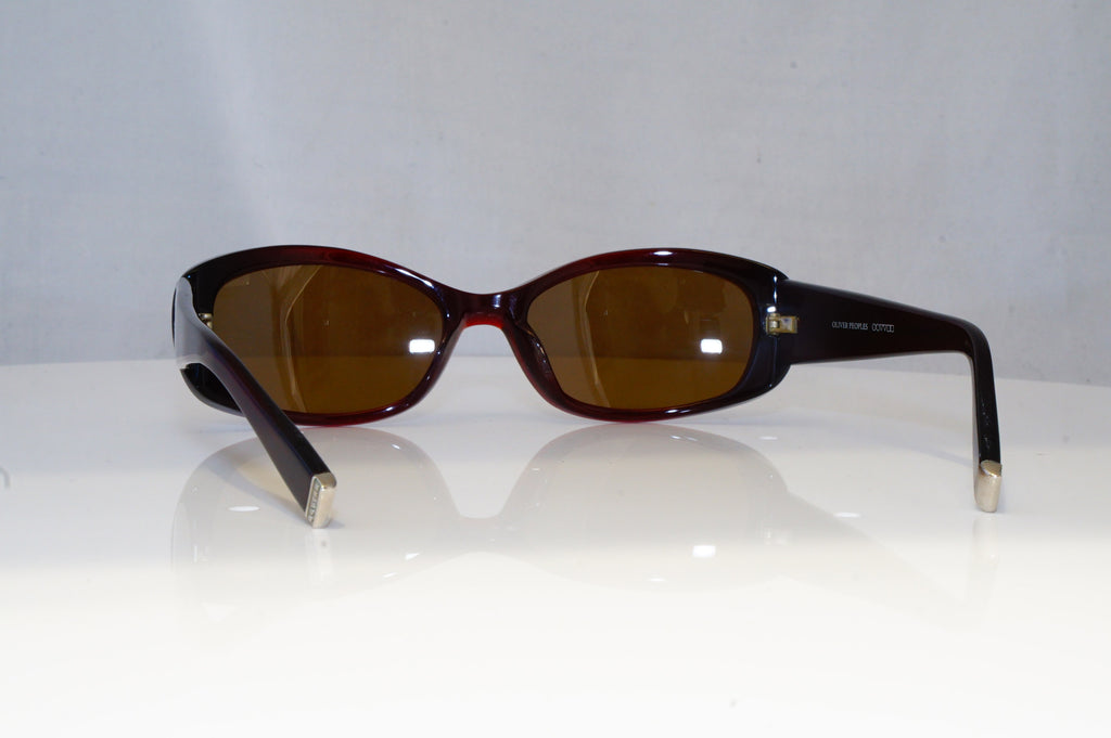 OLIVER PEOPLES Womens Designer Sunglasses Burgundy Rectangle Phoebe SI 15760