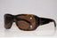 GUCCI Mens Unisex Designer Sunglasses Brown Wrap GG 1519 086 11828