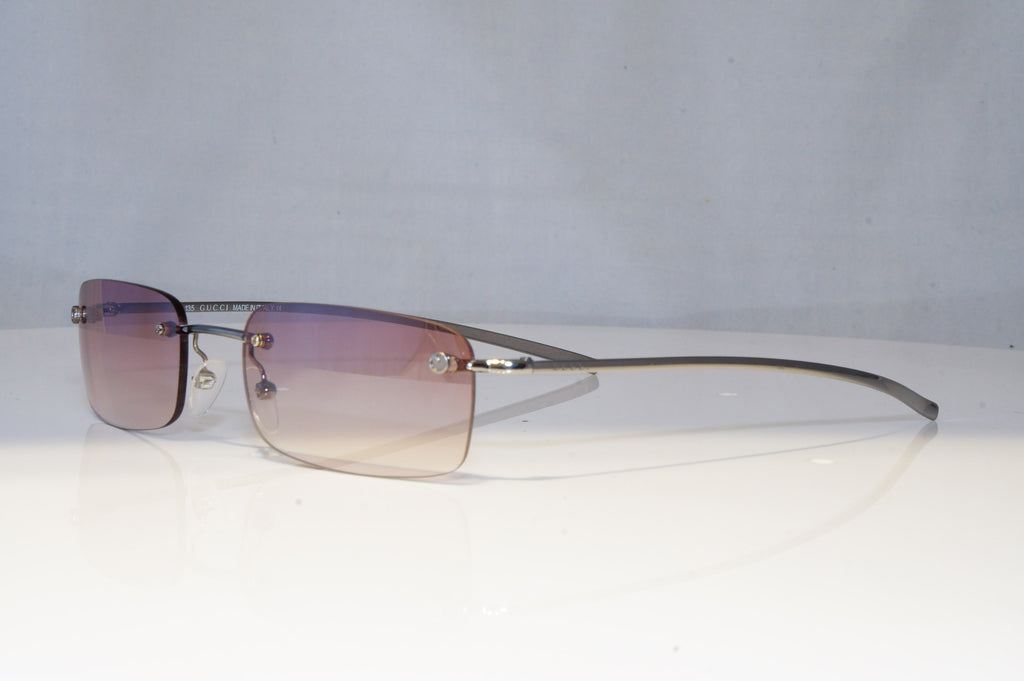GUCCI Mens Womens Vintage Designer Sunglasses Silver GG 1715 6LBAI 21425