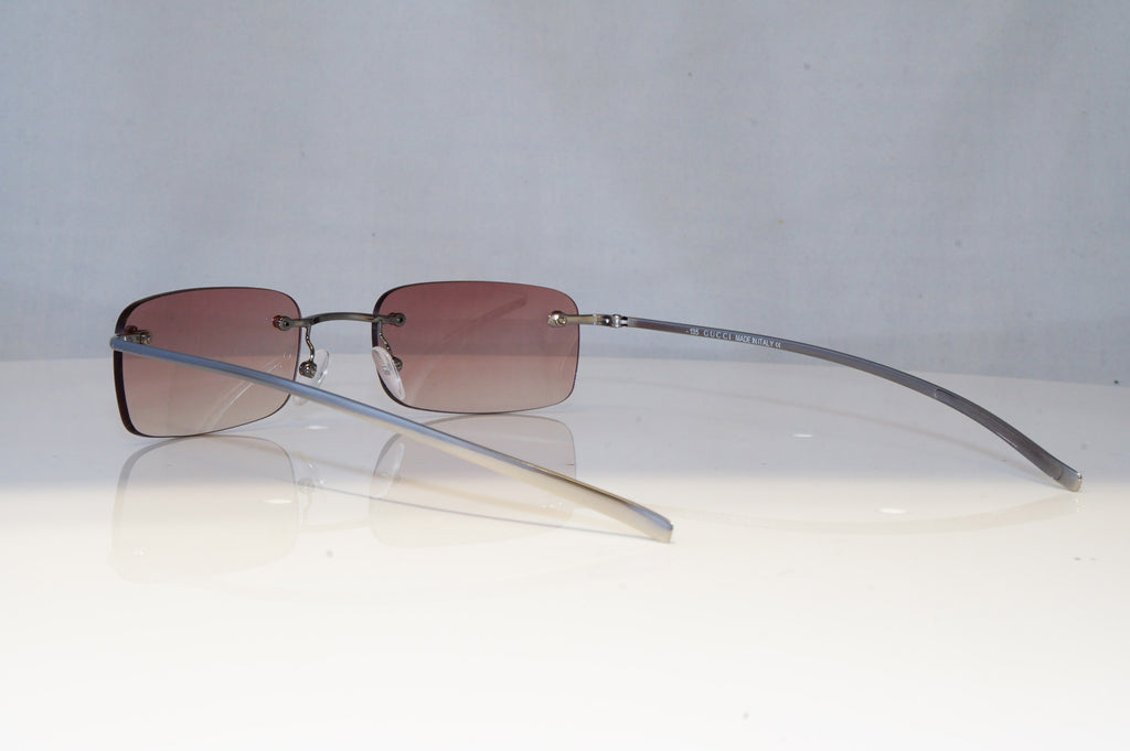 GUCCI Mens Womens Vintage Designer Sunglasses Silver GG 1715 6LBAI 21425