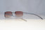 GUCCI Mens Womens Vintage Designer Sunglasses Silver GG 1715 6LBAI 21425
