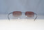 GUCCI Mens Womens Vintage Designer Sunglasses Silver GG 1715 6LBAI 21425