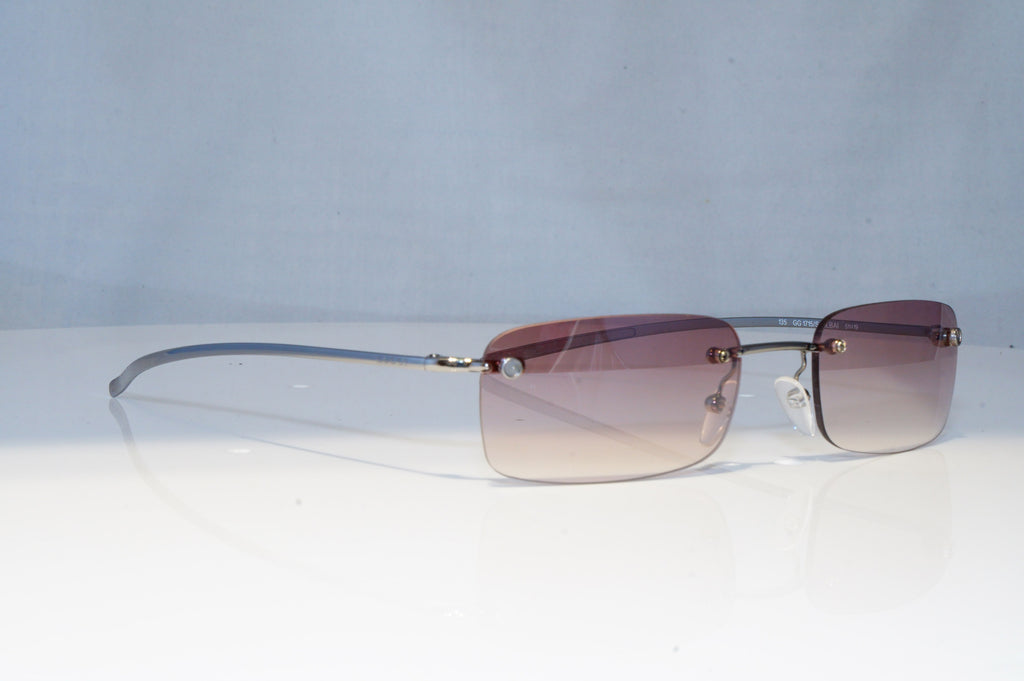 GUCCI Mens Womens Vintage Designer Sunglasses Silver GG 1715 6LBAI 21425