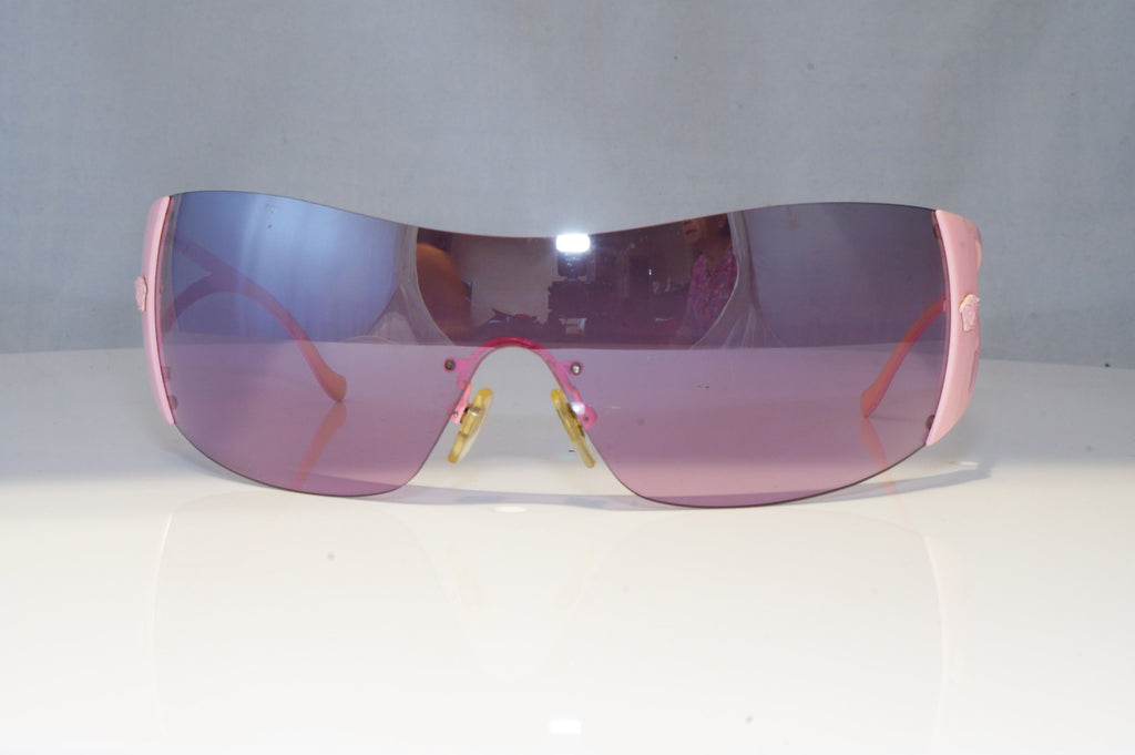 VERSACE Womens Designer Sunglasses Pink Shield SKI 2034 1067/7A 21436