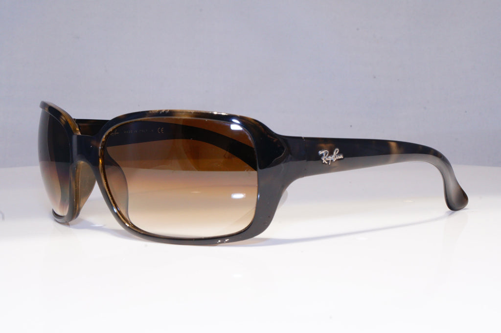 RAY-BAN Womens Designer Sunglasses Brown Rectangle RB 4068 731/51 20275