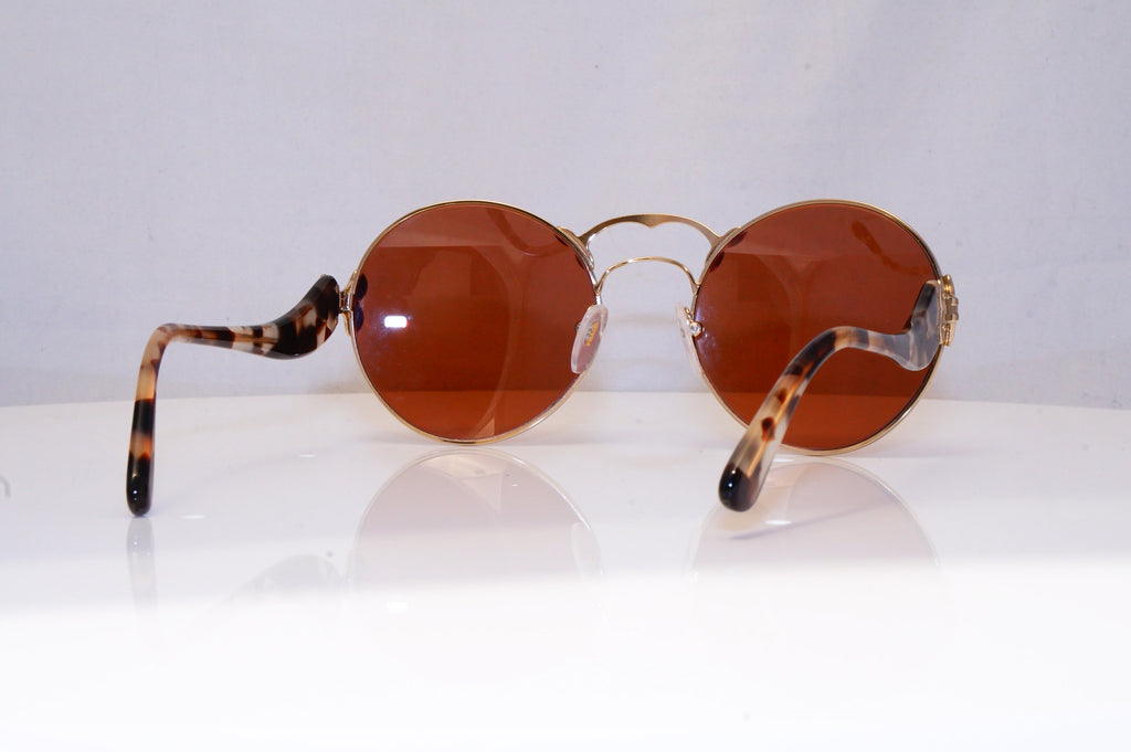 PRADA Womens Baroque Swirl Designer Sunglasses Brown Round SPR 55T ZVN-6NQ 18178