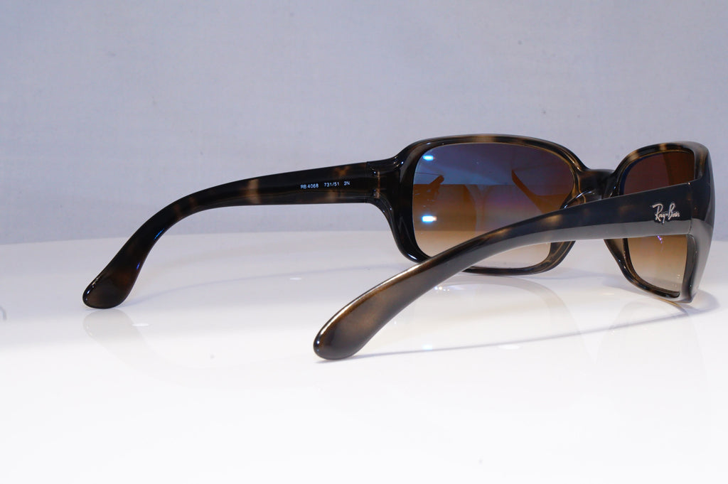 RAY-BAN Womens Designer Sunglasses Brown Rectangle RB 4068 731/51 20275
