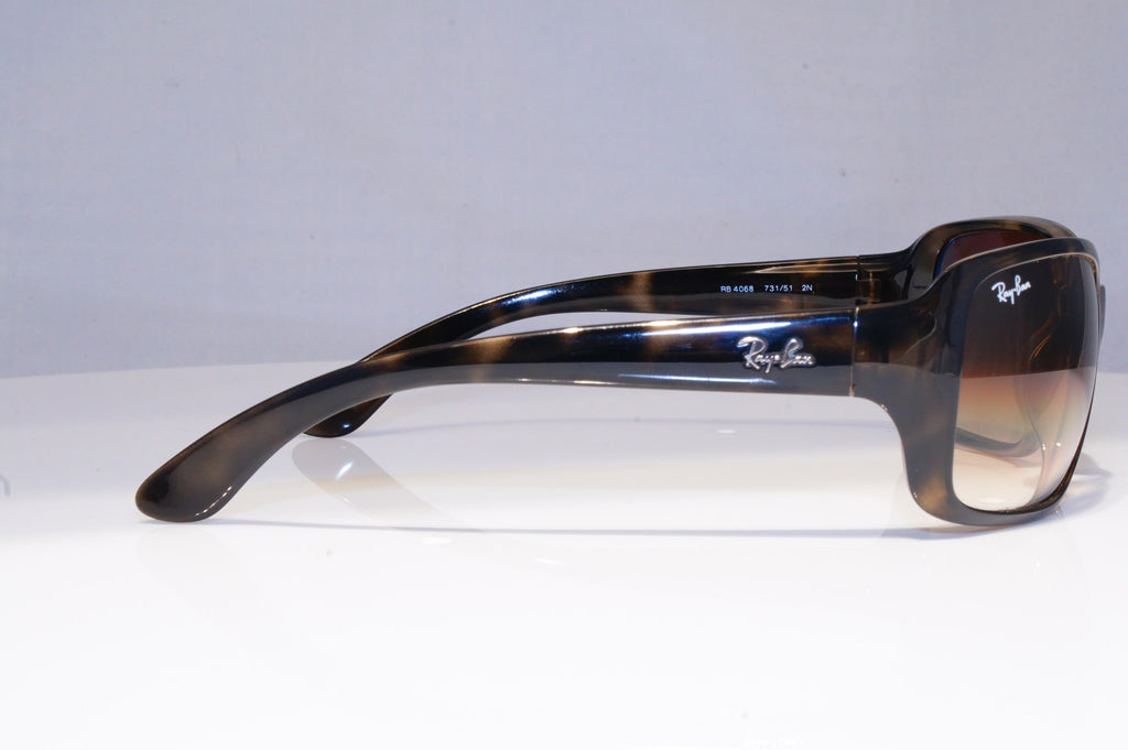 RAY-BAN Womens Designer Sunglasses Brown Rectangle RB 4068 731/51 20275