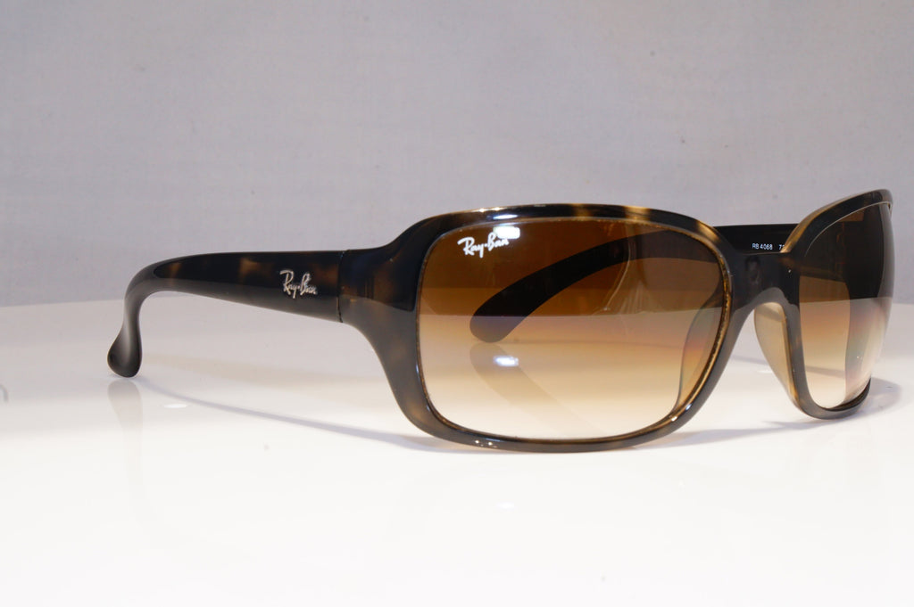 RAY-BAN Womens Designer Sunglasses Brown Rectangle RB 4068 731/51 20275