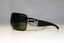 VERSACE Womens Diamante Designer Sunglasses Black Shield 2072-B 1009/87 17178