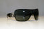 VERSACE Womens Diamante Designer Sunglasses Black Shield 2072-B 1009/87 17178