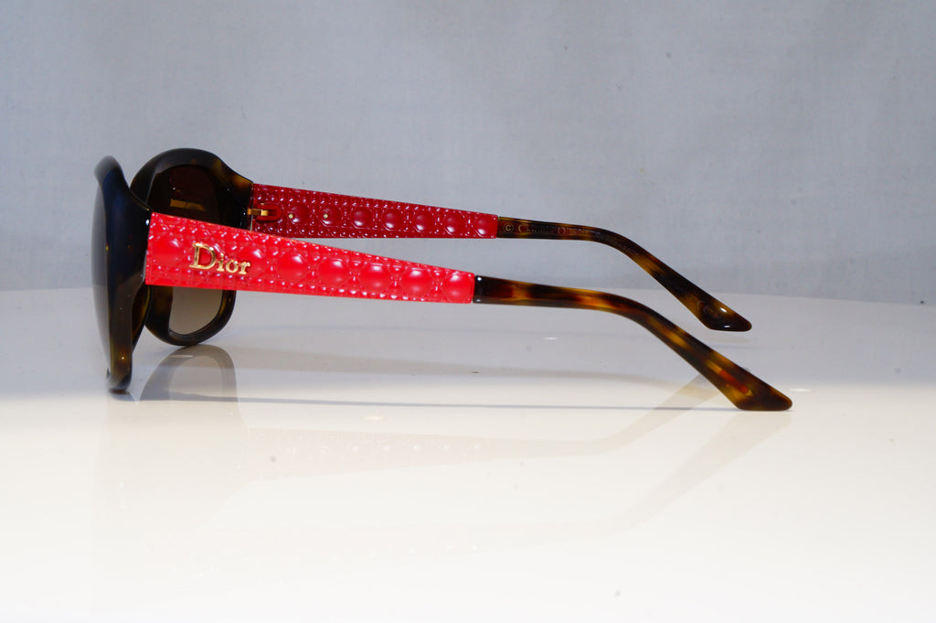 DIOR Womens Designer Sunglasses Brown Rectangle RED COQUETTE 2 J63CC 21430