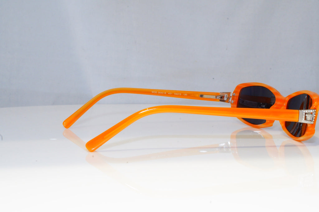 VERSACE Womens Diamante Designer Sunglasses Brown IMMACULATE 3040-B 451 18291