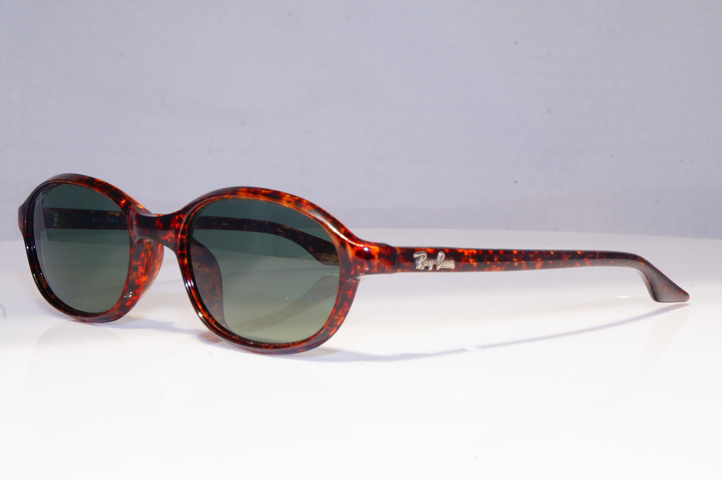 RAY-BAN Mens Womens Vintage 1990 Designer Sunglasses Brown Oval W2838 BRN 20284