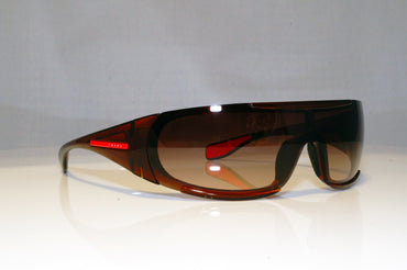 PRADA Mens Designer Sunglasses Brown Wrap SPS 03M 4AN-6S1 17165